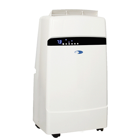WHYNTER Eco-Friendly 12000 BTU Dual Hose Portable Air Conditioner with Heater ARC-12SDH
